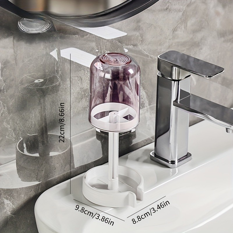 Suporte Multifuncional para Escova e Creme Dental com Drenagem