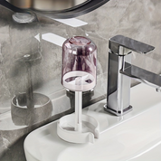 Suporte Multifuncional para Escova e Creme Dental com Drenagem