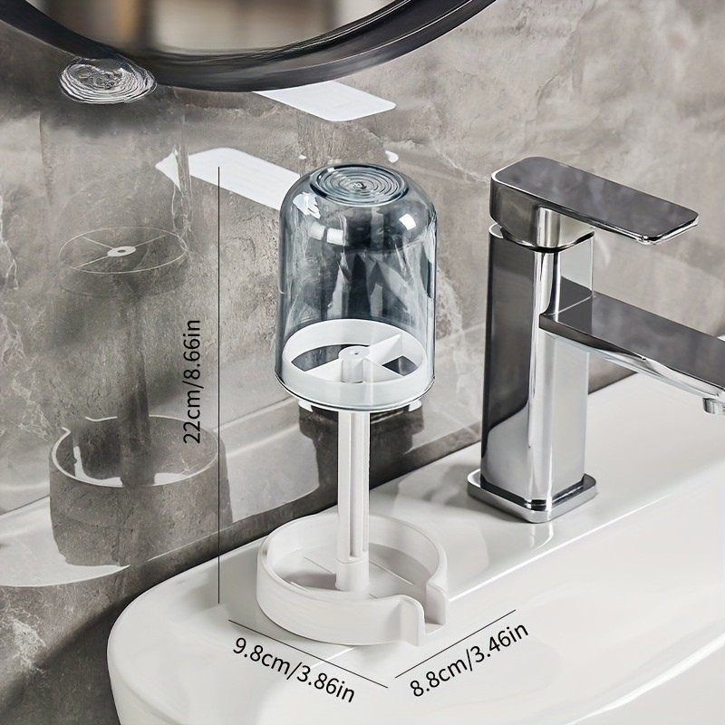 Suporte Multifuncional para Escova e Creme Dental com Drenagem
