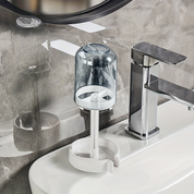 Suporte Multifuncional para Escova e Creme Dental com Drenagem