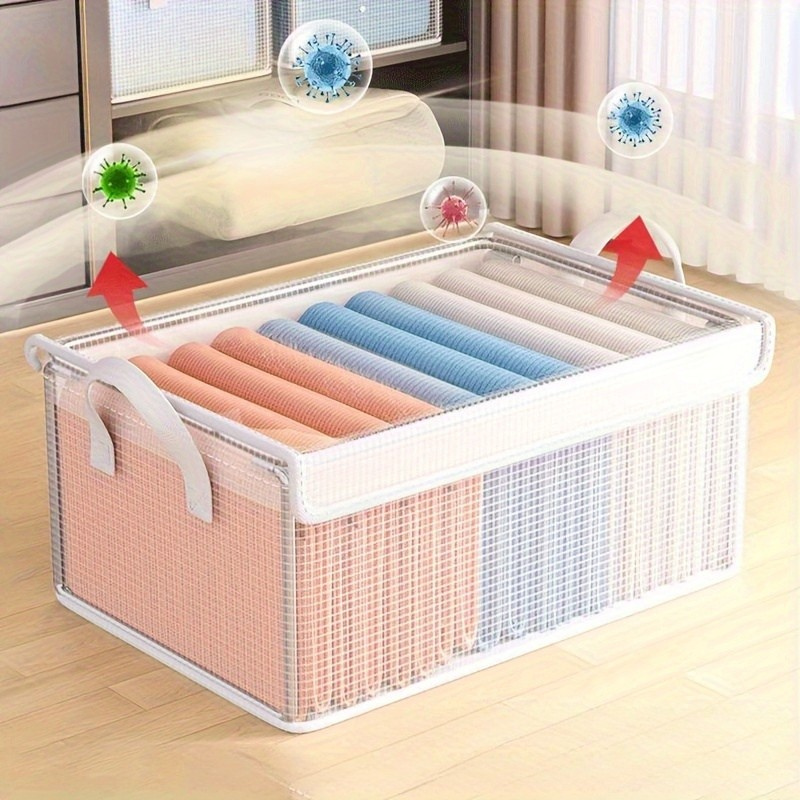 Organizador Dobrável com Tampa em PVC Premium