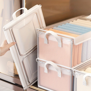 Organizador Dobrável com Tampa em PVC Premium