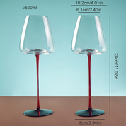 Taças de Champanhe de Cristal Luxo