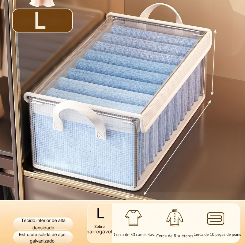Organizador Dobrável com Tampa em PVC Premium