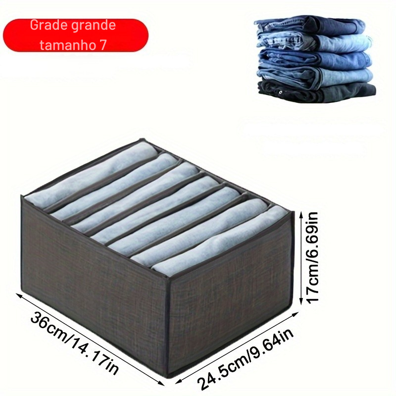 Organizador de Roupas com Divisórias Premium