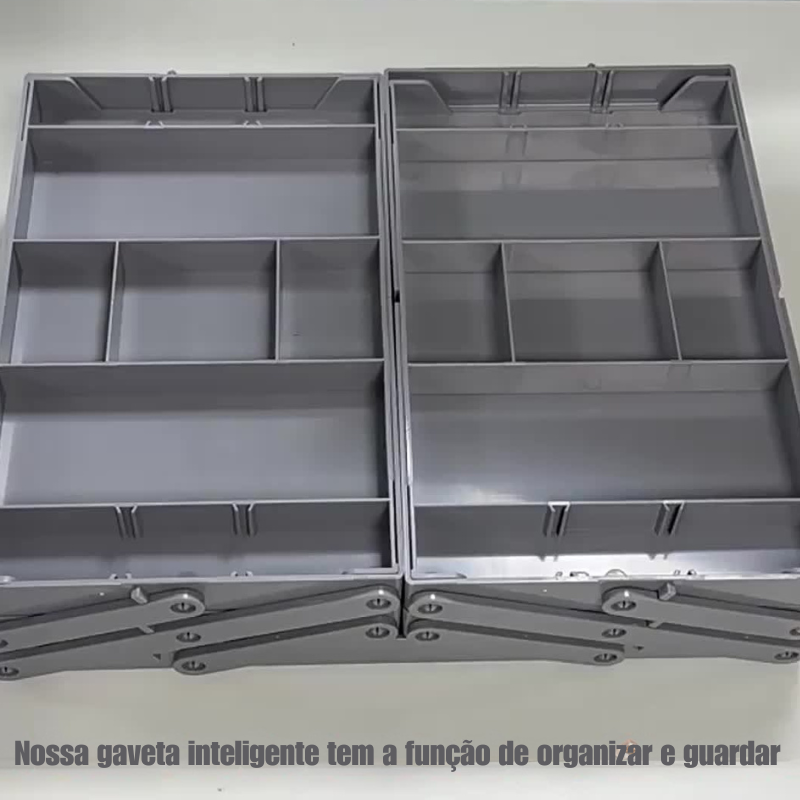 Organizador Dobrável de Gaveta Expansível Multiuso