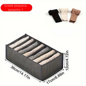 Organizador de Roupas com Divisórias Premium