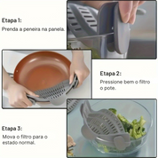 Escorredor de Silicone Ajustável