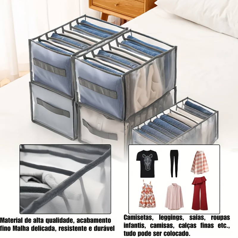 Organizadores Premium para Roupas Closet