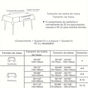 Toalha de Mesa Floral Retangular Elegância com Estampa de Rosas