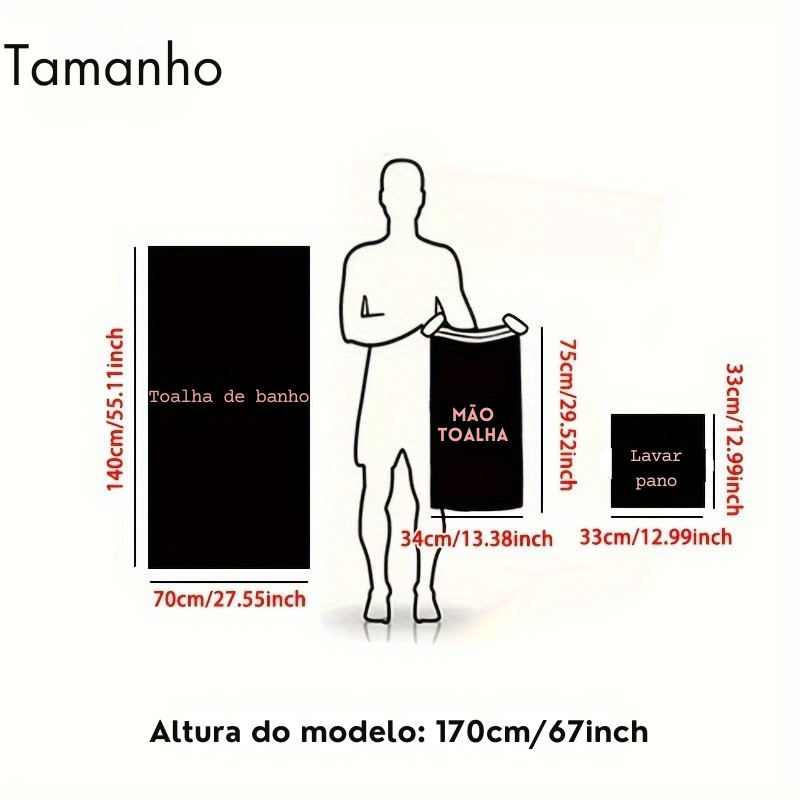 Kit 8 Toalhas de Veludo Coral