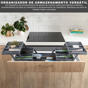 Organizador Dobrável de Gaveta Expansível Multiuso
