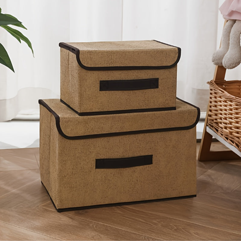 Kit Organizador Inteligente em Tecido com Tampa