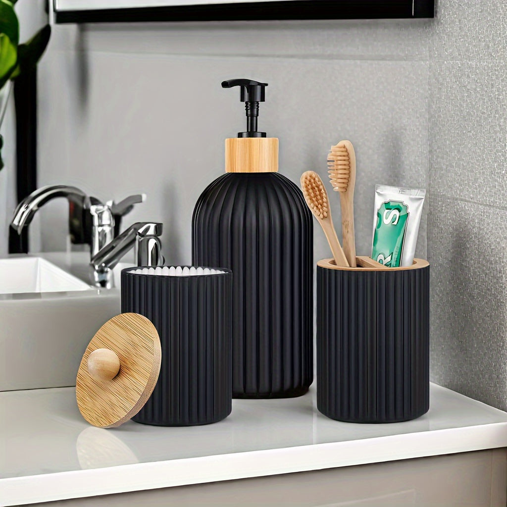 Kit 3pcs Dispenser Recarregável
