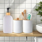 Kit 3pcs Dispenser Recarregável