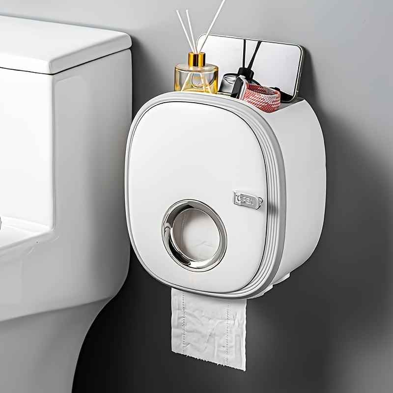 Porta-Papel Higiênico Impermeável de Parede