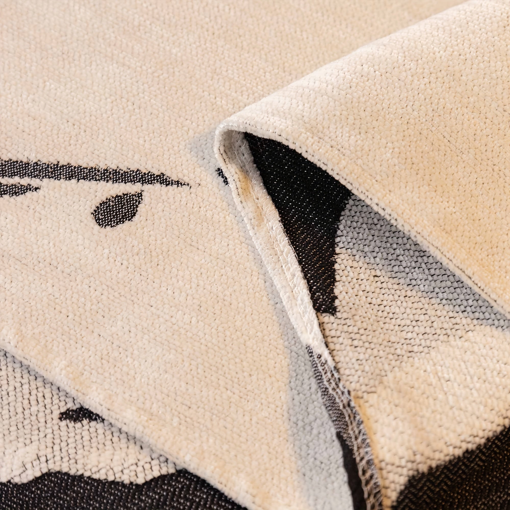 Manta Boho para Sofá com Estampa Marmorizada
