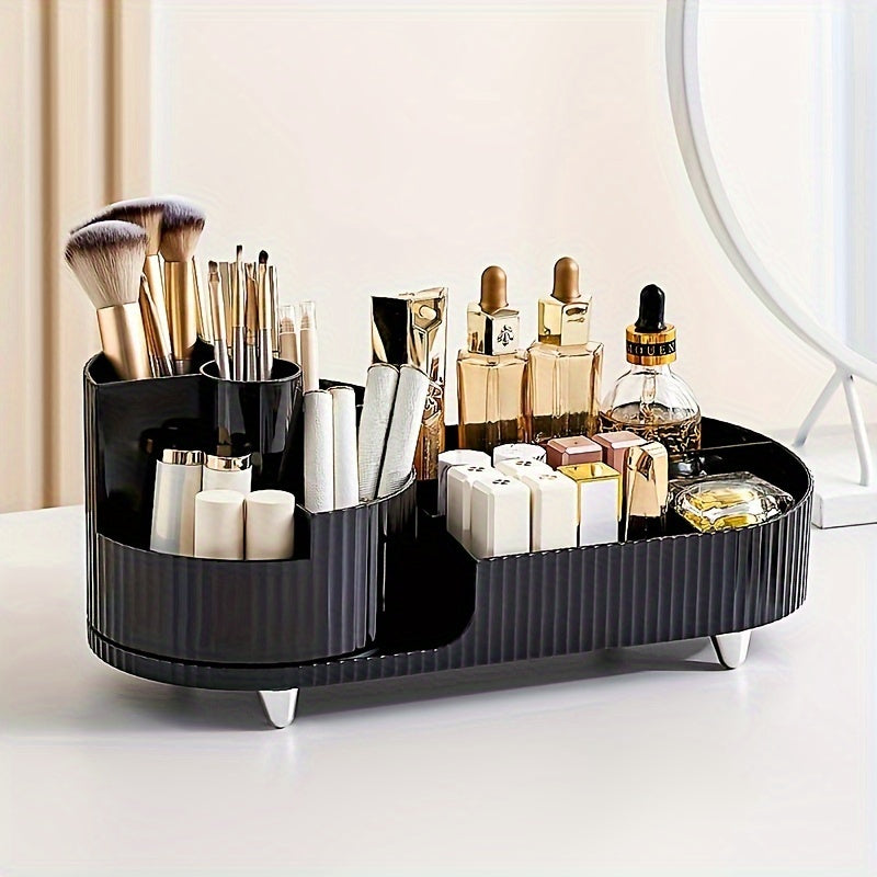 Organizador de Maquiagem Giratório Design Dobrável
