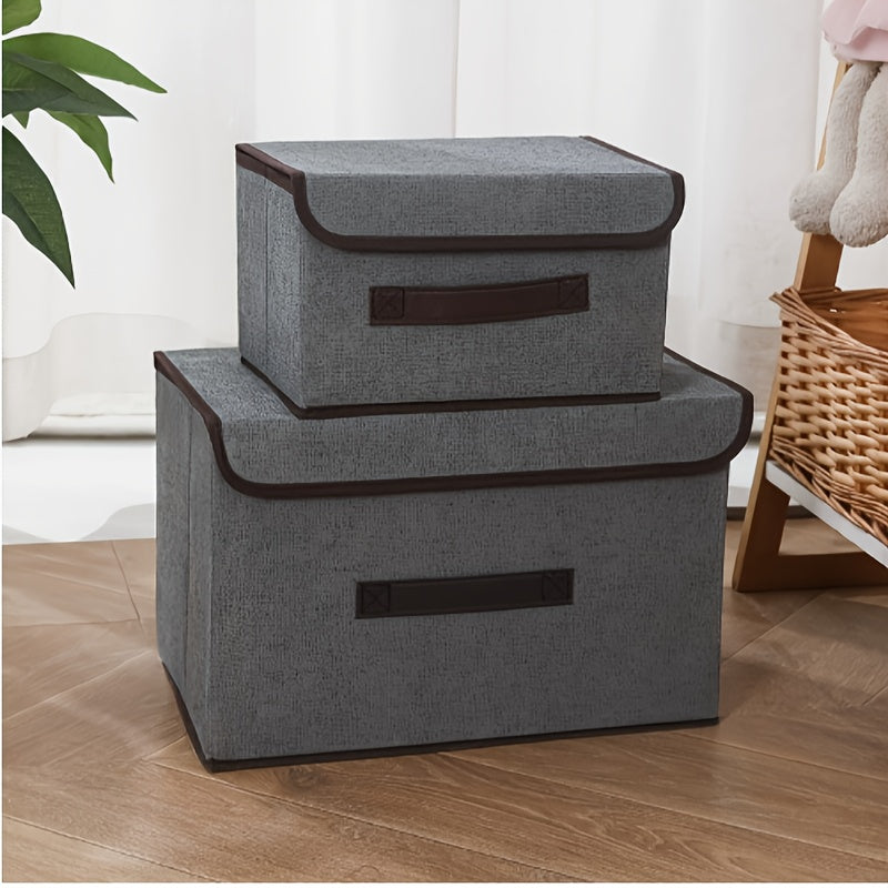 Kit Organizador Inteligente em Tecido com Tampa