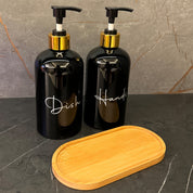 Kit 2x Dispensers de Sabão 500ml Recarregáveis