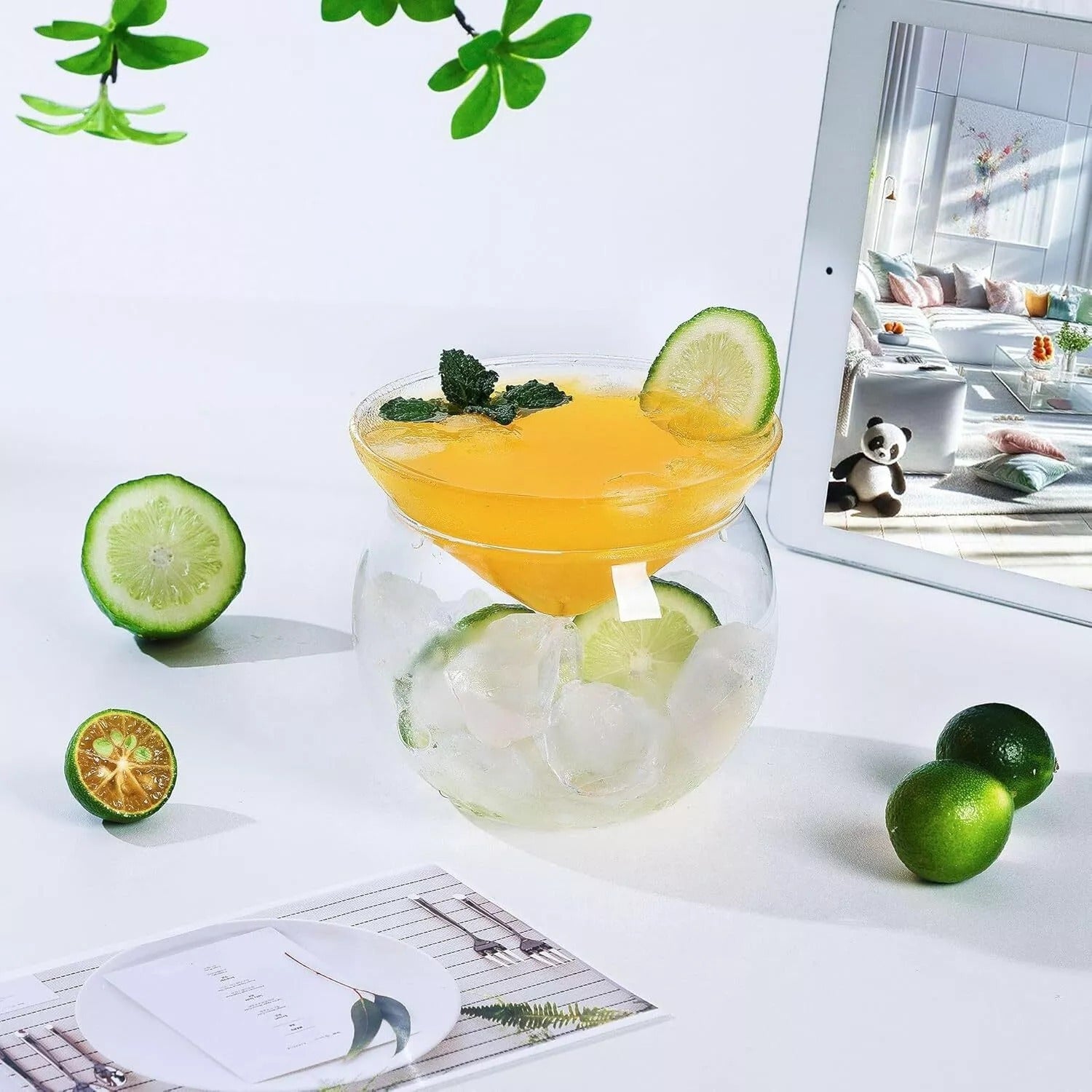 Taças Duplas Térmicas para Martini com Resfriador