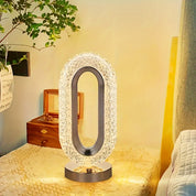 Luminária de Mesa Oval Luxuosa