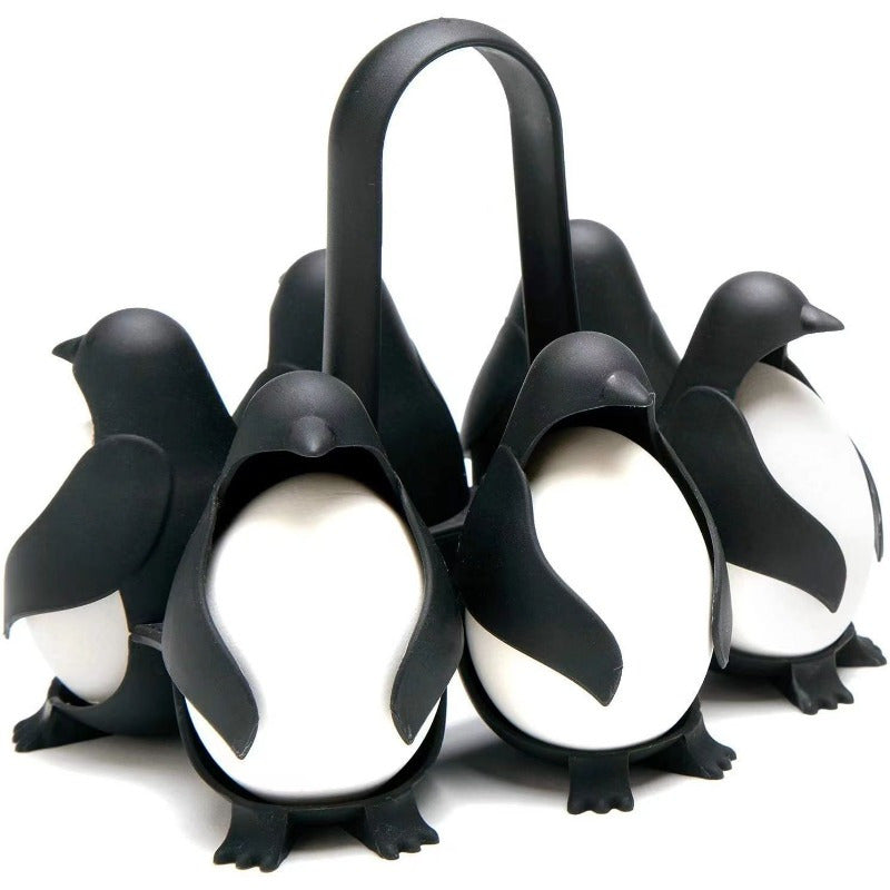 Cozedor e Porta-Ovos de Pinguim