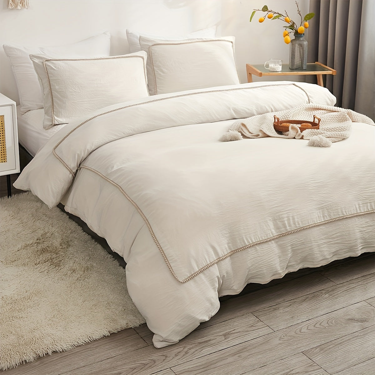Jogo de Cama Boho Elegante 3 Peças