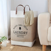 Cesto de Roupas Clássica Dobrável com Estampa Deluxe