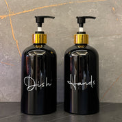 Kit 2x Dispensers de Sabão 500ml Recarregáveis
