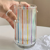 Copo Pintado à Mão com Design Espesso