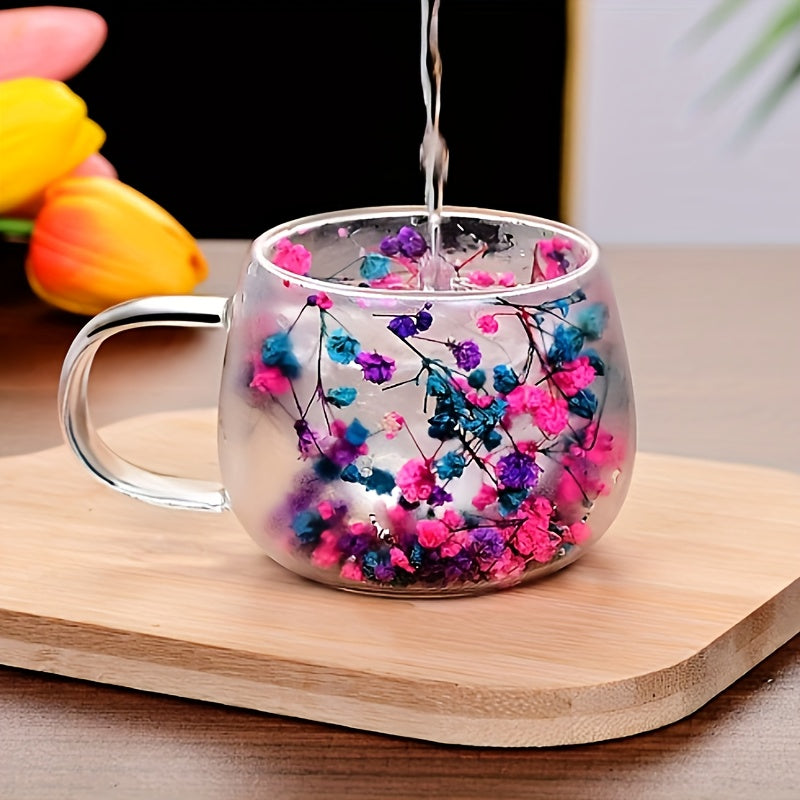 Conjunto de Caneca Design Artesanal de Vidro Borossilicato