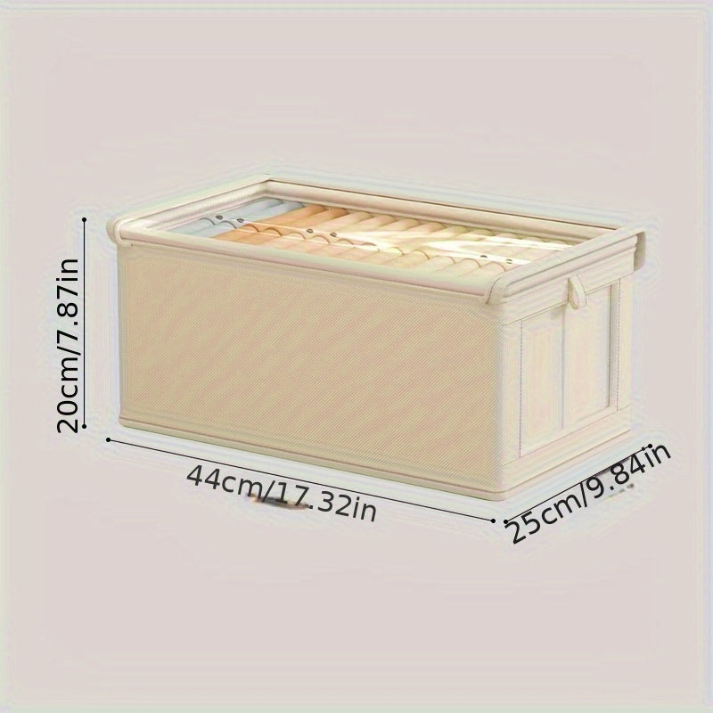 Organizador de Roupas com Visor Transparente