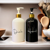 Kit 2x Dispensers de Sabão 500ml Recarregáveis