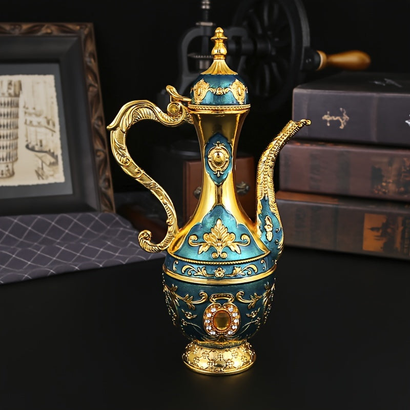 Conjunto de Jarra Retrô Luxuoso Estilo Turco-Europeu