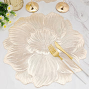 Jogo de Sousplats Térmico Flor de Ouro Premium