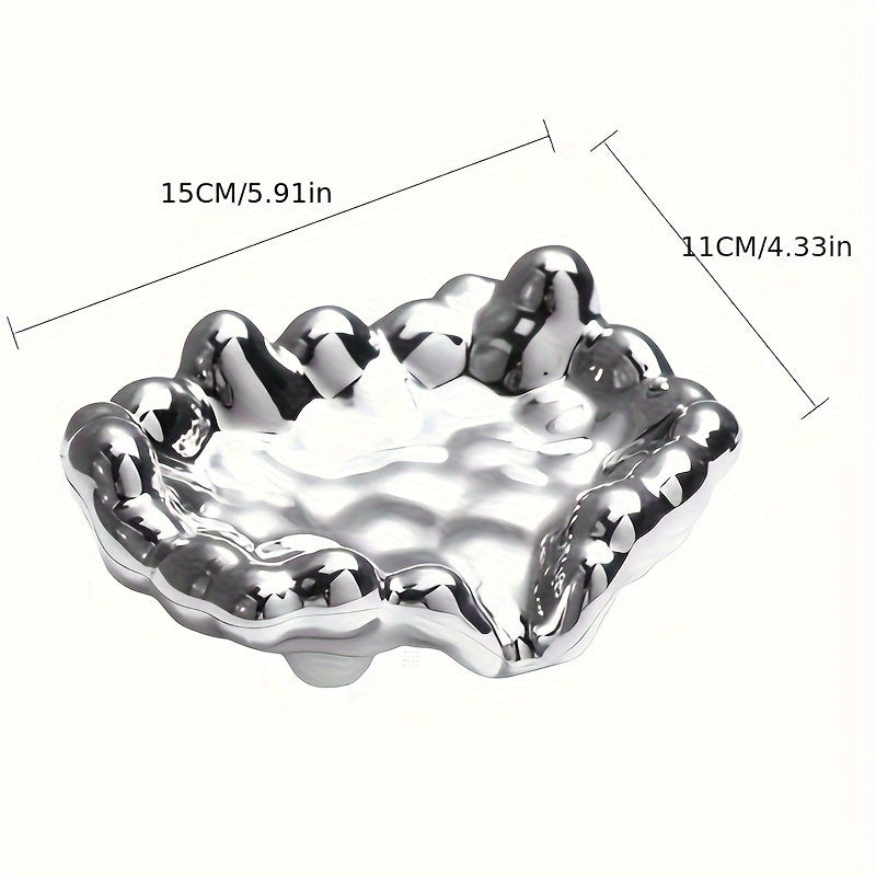 Porta-Sabonete Luxo Cloud Gold Design Minimalista