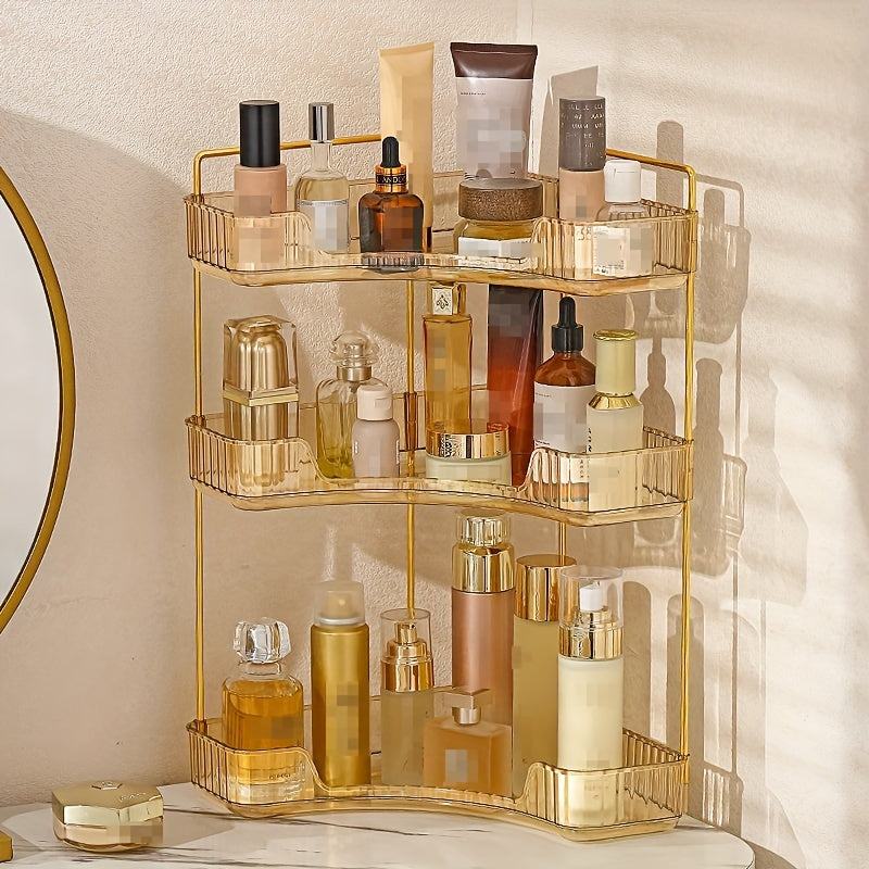 Organizador de Cosméticos 3 Andares Triangular