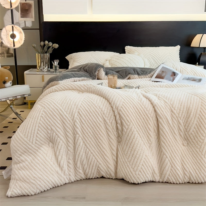 Edredom Plush Minimalista Taffetá