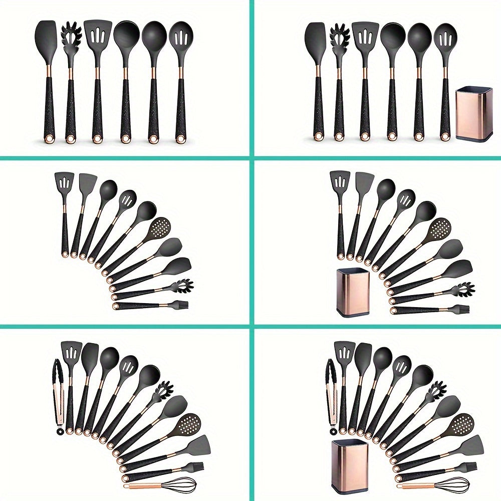 Jogo de Utensílios de Cozinha em Silicone