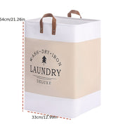 Cesto de Roupas Clássica Dobrável com Estampa Deluxe