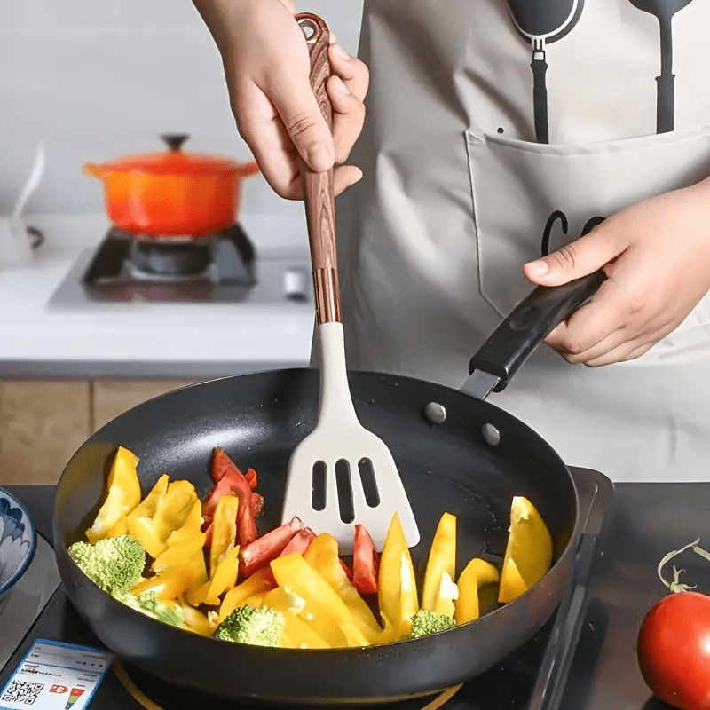 Jogo de Utensílios simples de Cozinha em Silicone