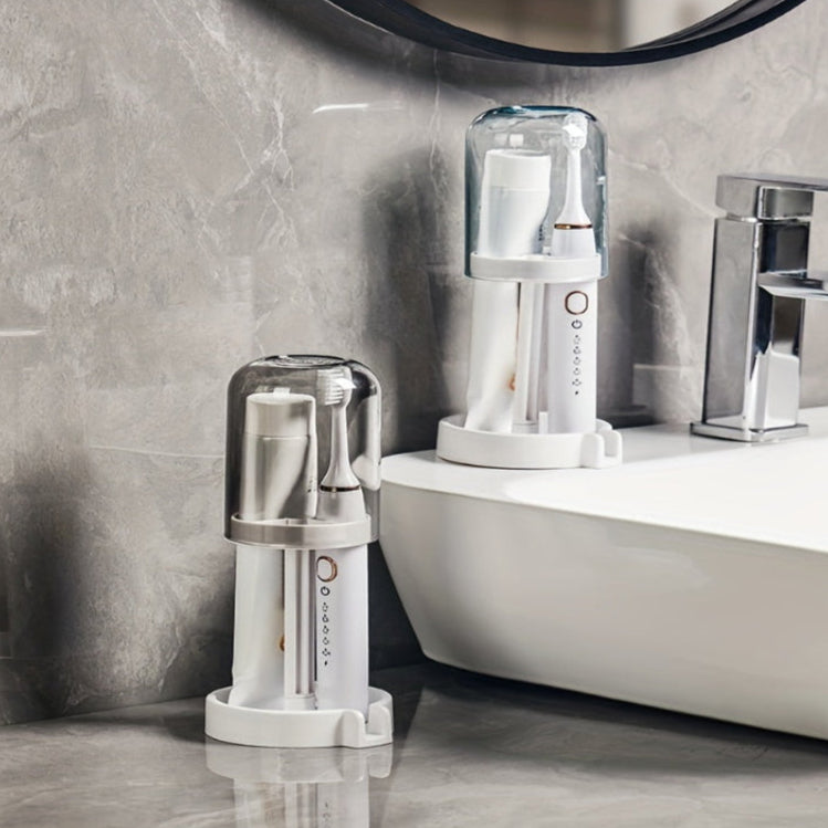 Suporte Multifuncional para Escova e Creme Dental com Drenagem