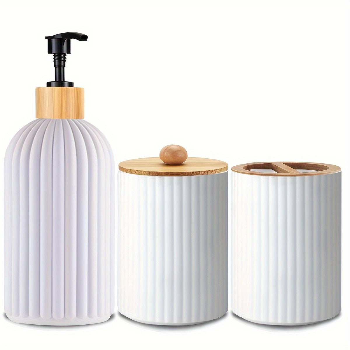 Kit 3pcs Dispenser Recarregável