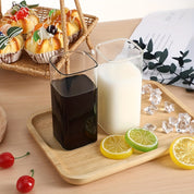 Conjunto de Copos de Vidro Design Quadrado