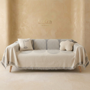 Manta Decorativa Boho em Chenille All-Season