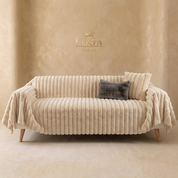 Capa de Sofá Plush de Inverno Ultra Macia Premium