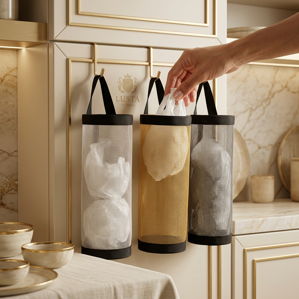 Dispenser de Sacos Plásticos para Cozinha