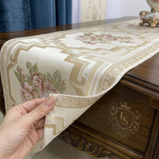 Caminho de Mesa Floral Moderno Jacquard Europeu