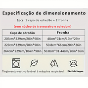Jogo de Cama Lótus Boho Chic